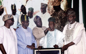 Prof. Ojewole and speakers at the summit