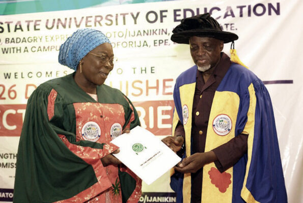 Professor Offei Making teaching first-order national profession