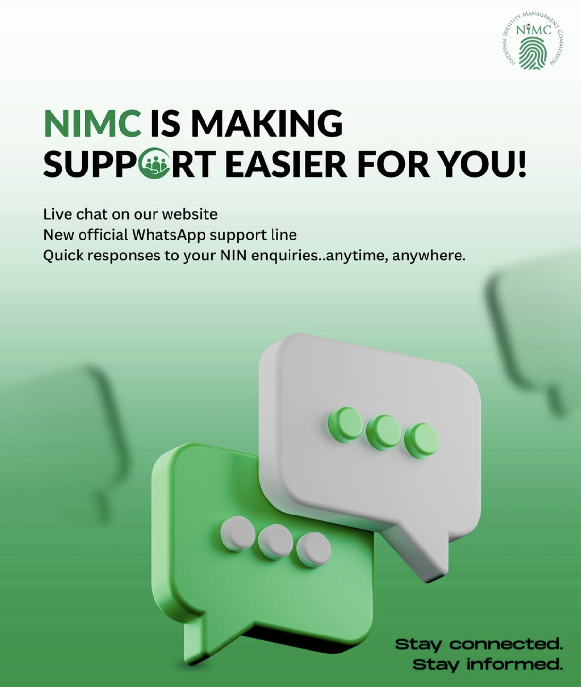 NIMC WhatsApp