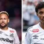 Neymar and Robinho Jr