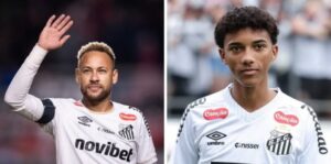 Neymar and Robinho Jr