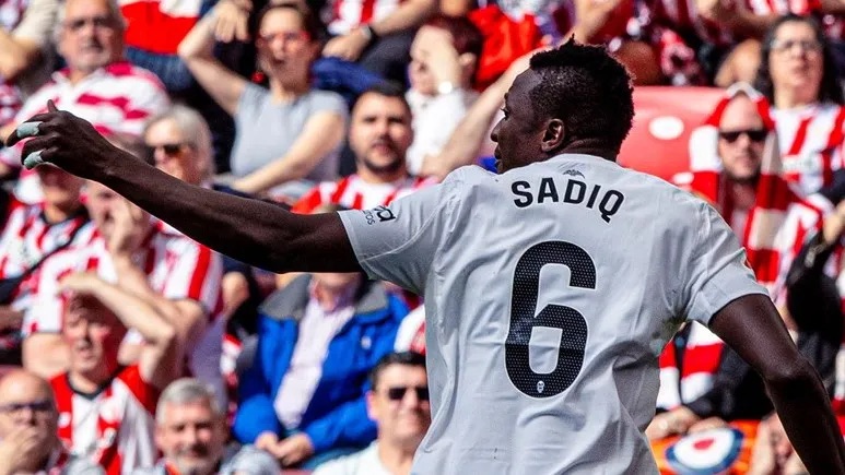 Super Eagles striker Umar Sadiq