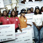 Tonlagha with the beneficiaries