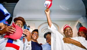 Kwankwaso and Peter Obi in NDC
