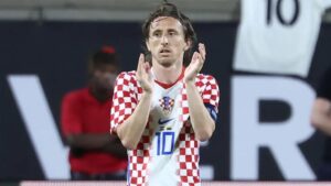 Veteran midfielder Luka Modric