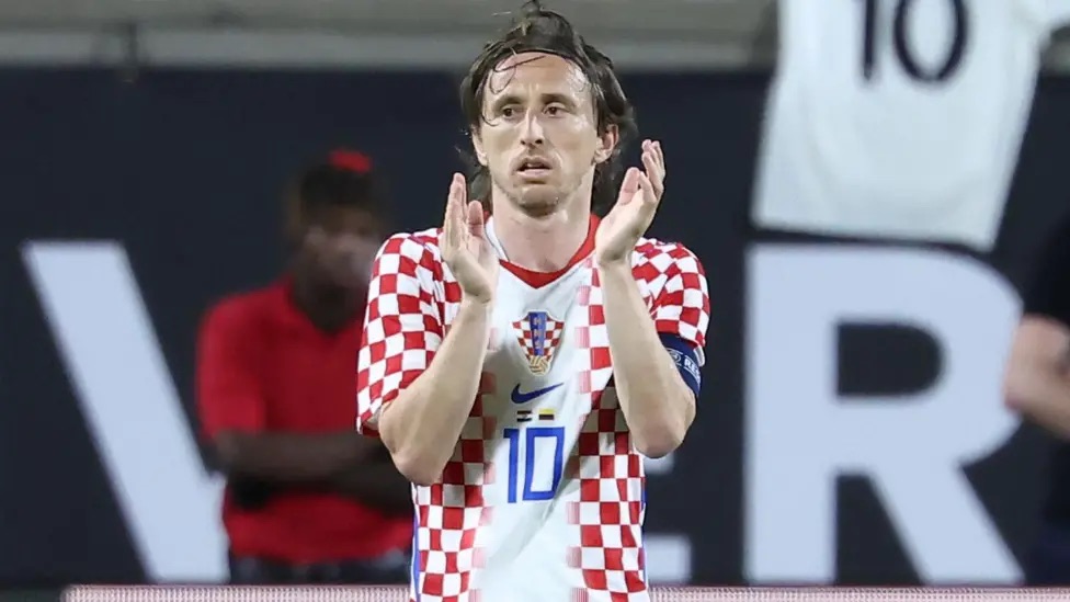 Veteran midfielder Luka Modric