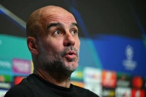 EPL: Guardiola speaks on title race after Arsenal seal Champions League final spot