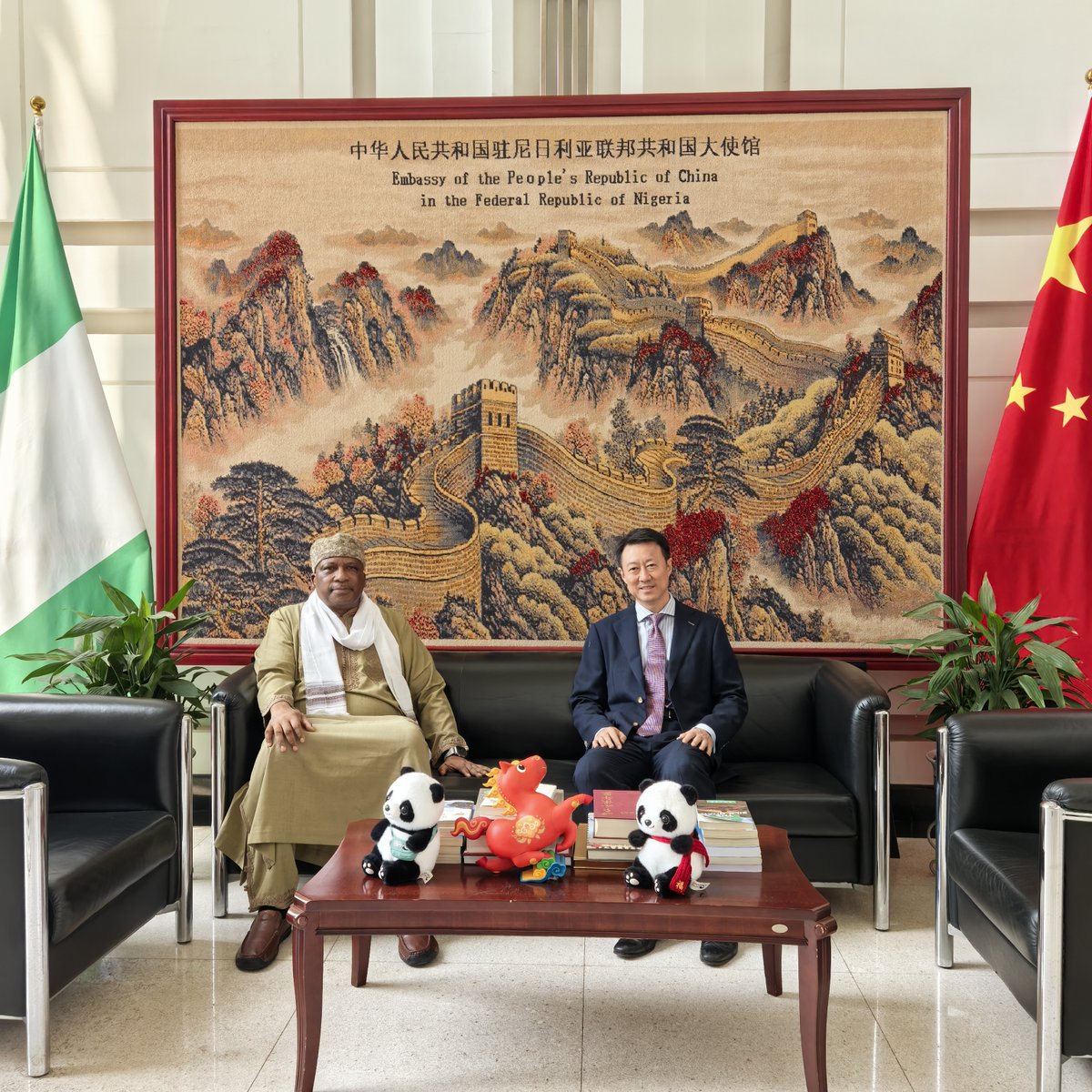 China: Envoy and Nigerian ambassador-designate meet in Abuja