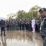 Police hold memorial parade for 17 officers killed in Yobe