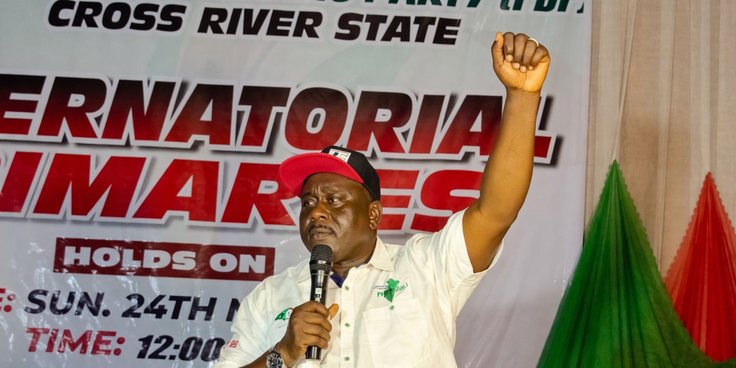 Sir Arthur Jarvis, PDP candidate for governor in Cross River State