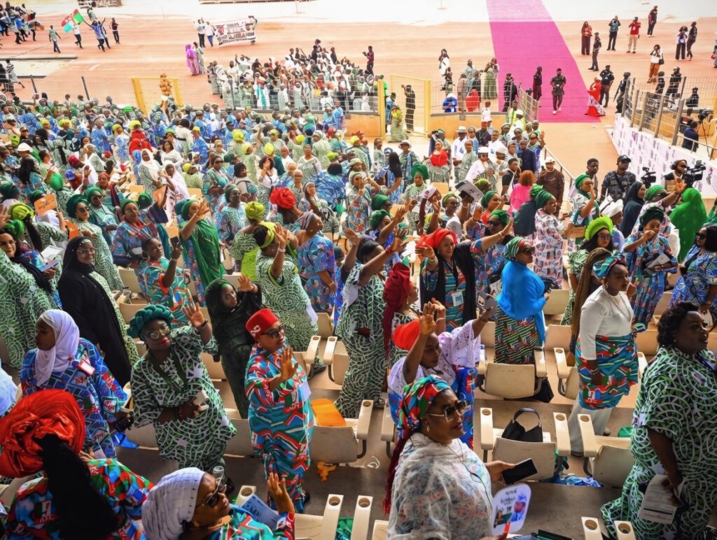 Cross section of women participants at the National Women Mega Empowerment and Rally held in Abuja on Tuesday, May 5, 2026