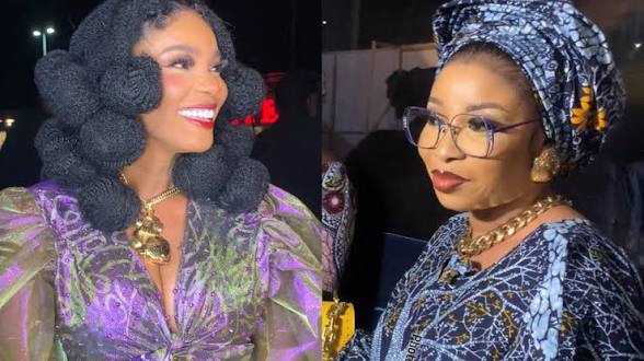 Iyabo Ojo and Lizzy Anjorin