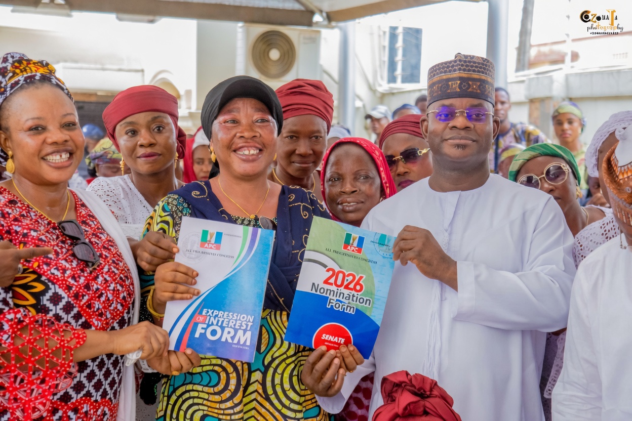 Kogi Central women purchase APC senatorial forms for Yahaya Bello