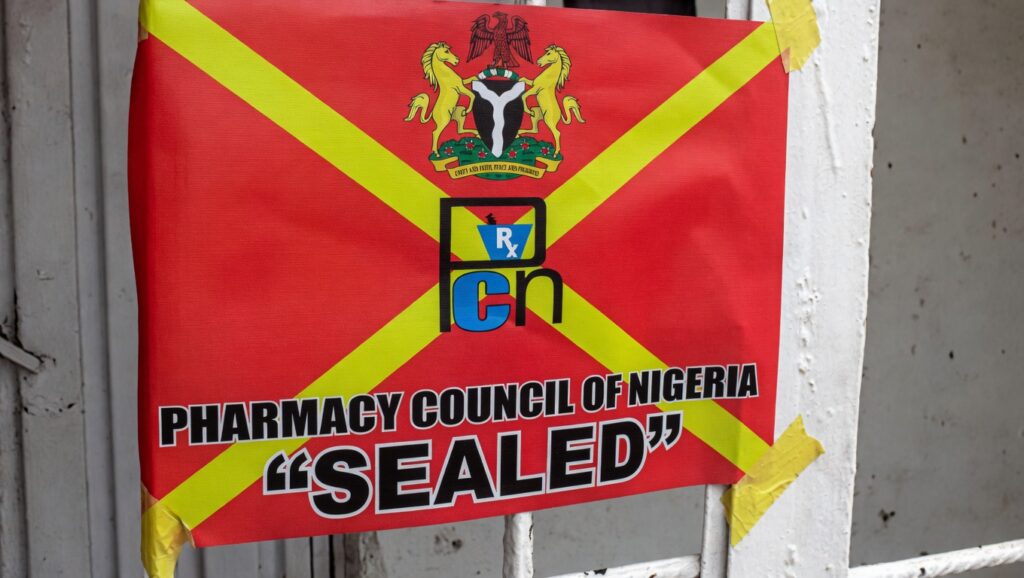 Pharmacy Council of Nigeria sealed logo