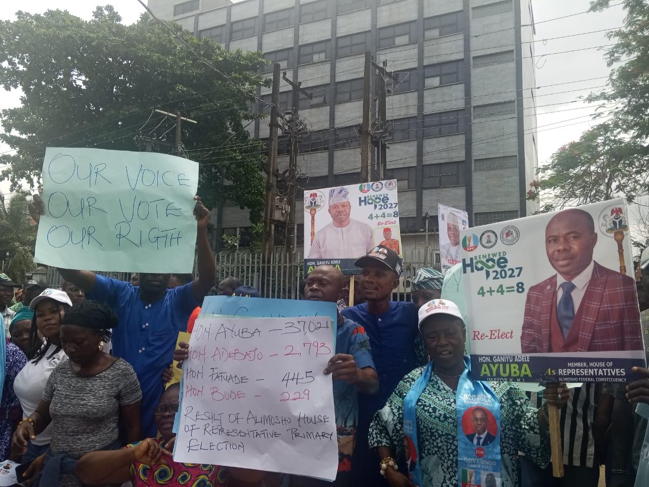 Lagos APC primaries: Aspirants demand cancellation of results, probe of alleged irregularities