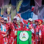 Ekiti guber: Tinubu hails Oyebanji’s leadership as APC holds mega rally