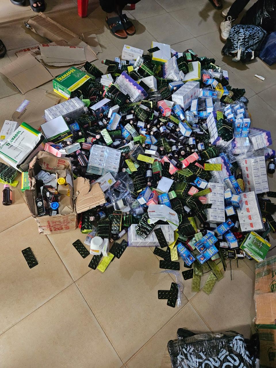 Delta: Police arrest two robbery suspects, recover large quantity of illicit drugs