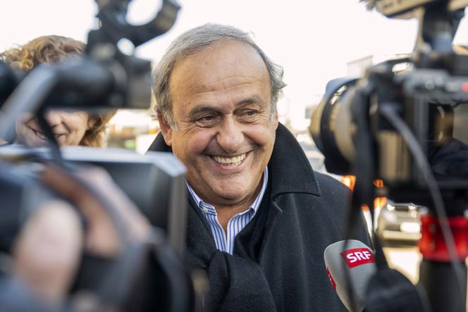 Former UEFA president Michel Platini