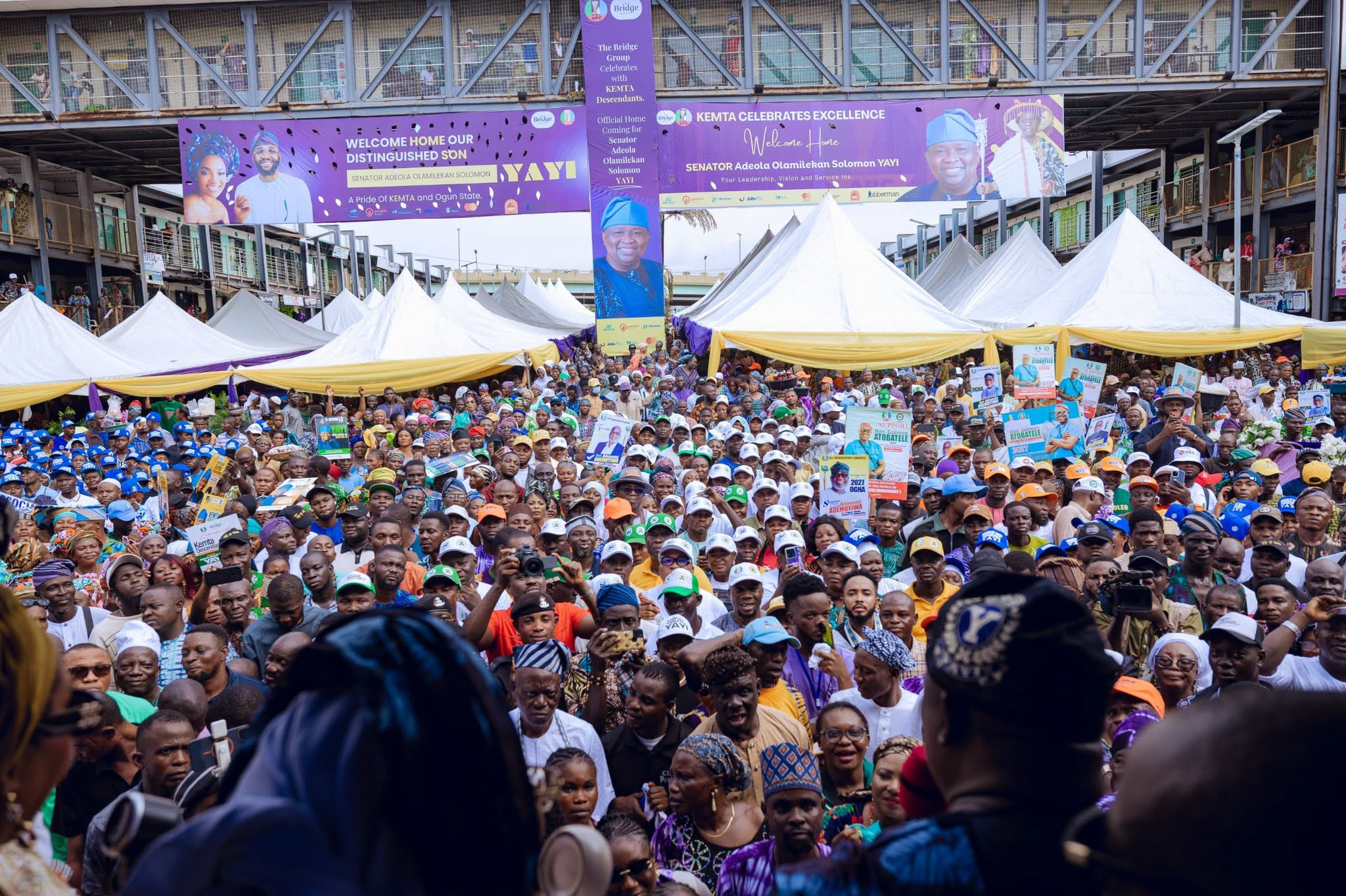 My administration will prioritise Egbaland's development, says Senator Adeola