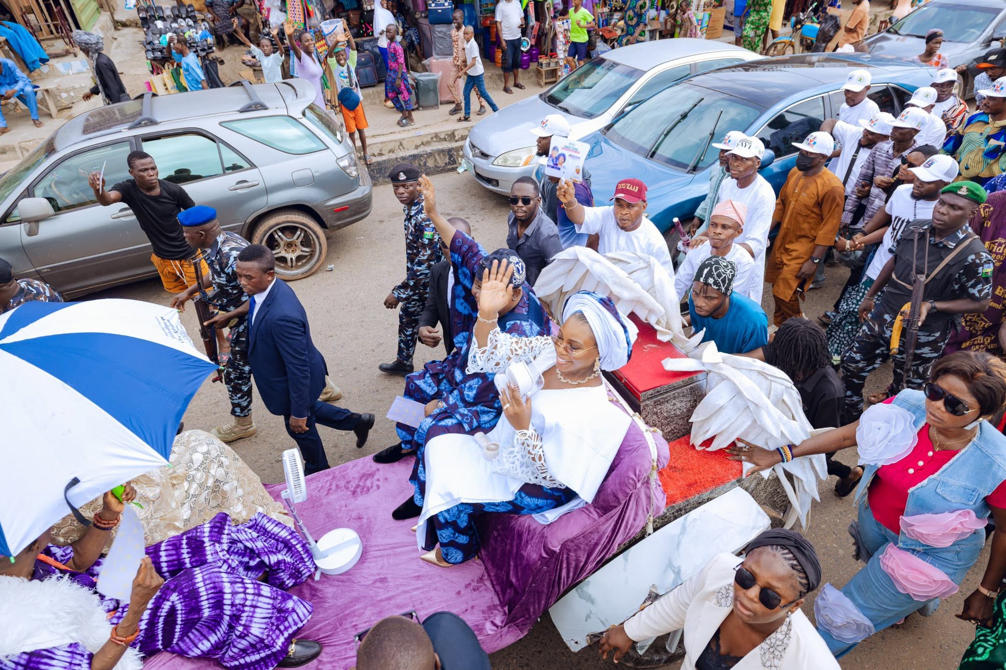 My administration will prioritise Egbaland's development, says Senator Adeola