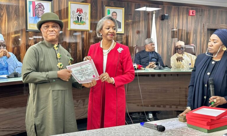 INEC presents certificates of return to Asogwa, other NASS by-election winners