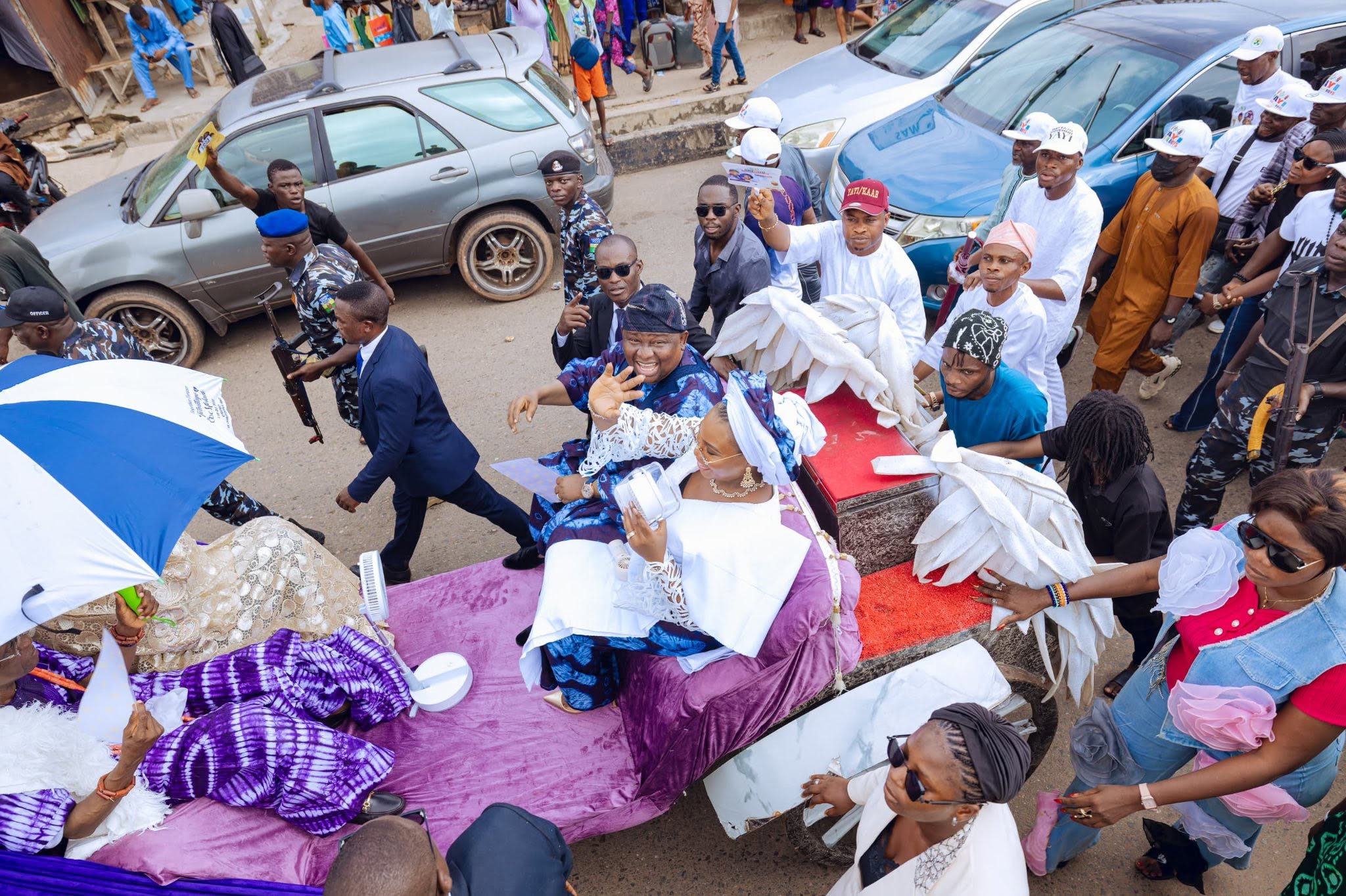My administration will prioritise Egbaland's development, says Senator Adeola