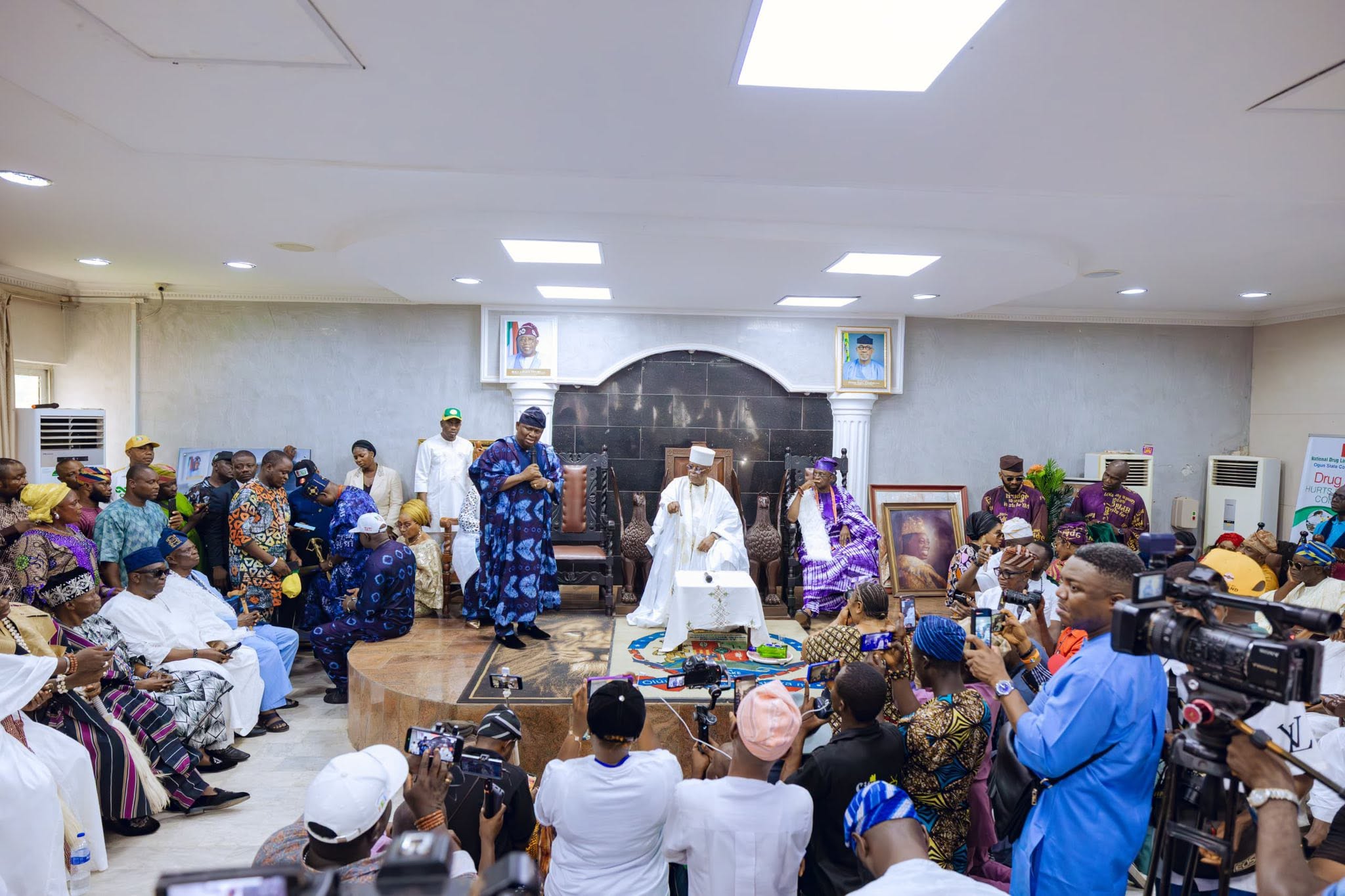 My administration will prioritise Egbaland's development, says Senator Adeola
