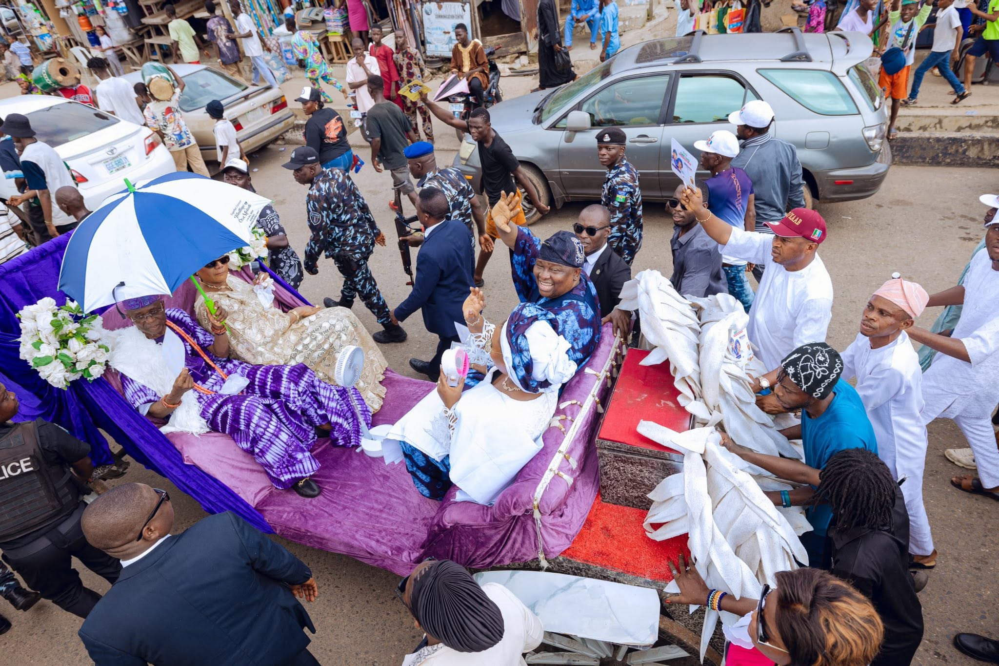 My administration will prioritise Egbaland's development, says Senator Adeola