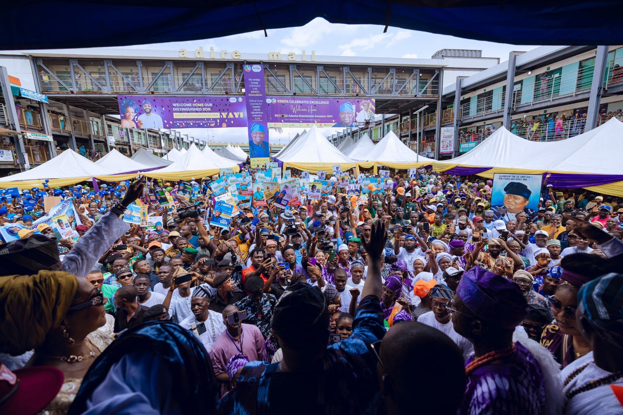 My administration will prioritise Egbaland's development, says Senator Adeola