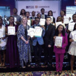 Beneficiaries of the awards and British Council officials