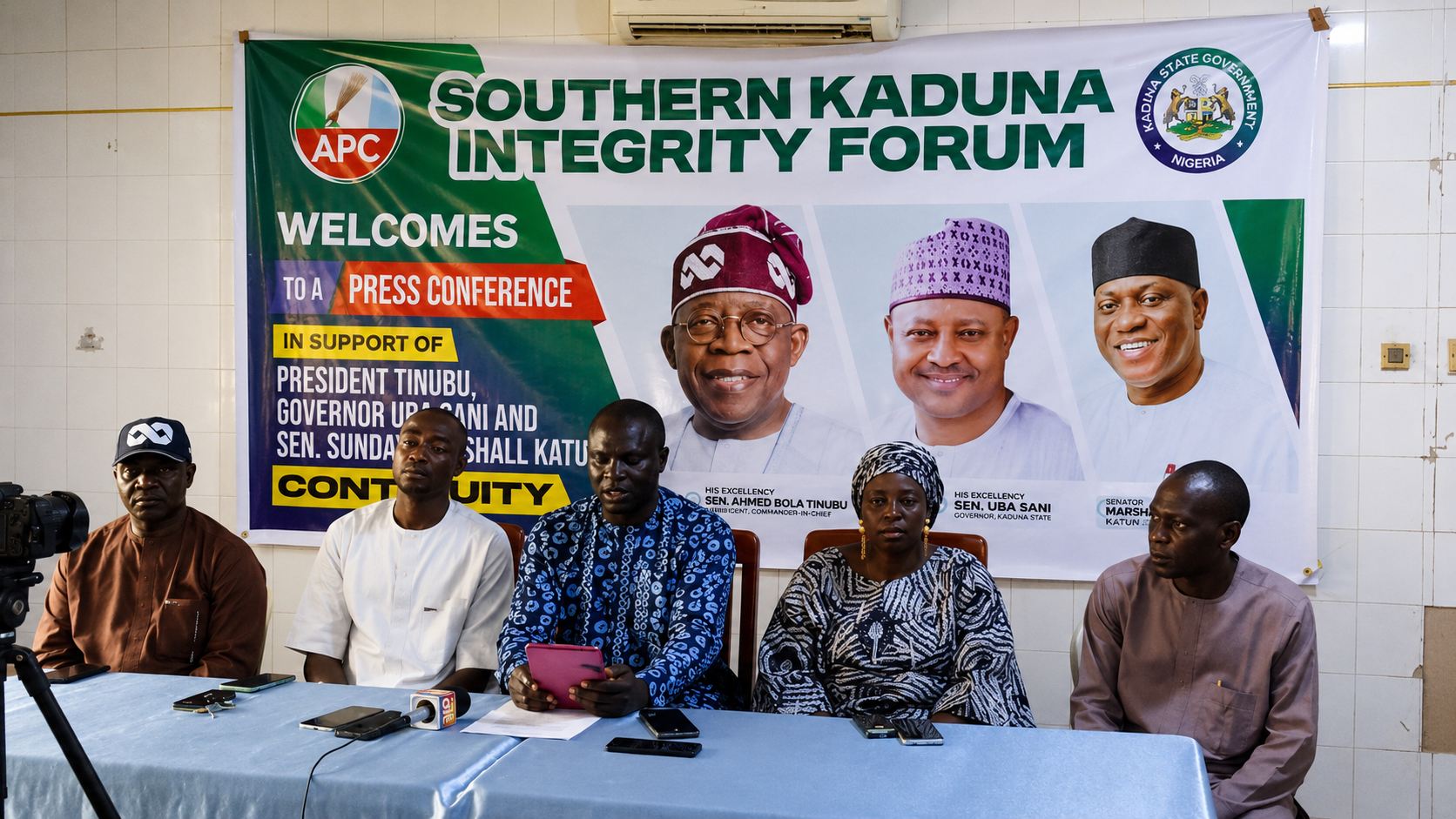 Kaduna 2027: Opposing camp makes U-turn, endorses Katung, Sani, Tinubu