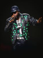 Davido performing at the World Cup countdown event