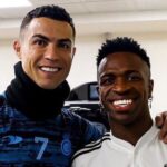 Cristiano Ronaldo and Vinicius Junior