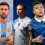 Messi, Haaland and Mbappe