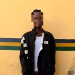 The suspect, Samson Onilewaji