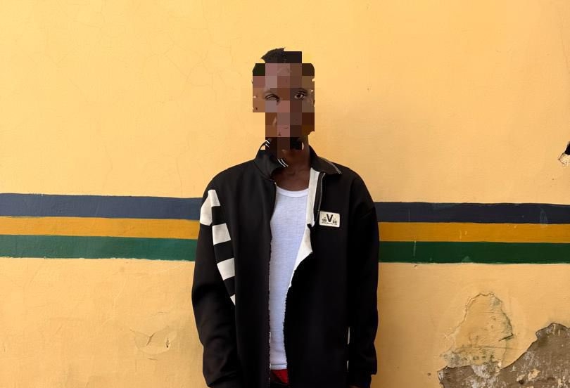 The suspect, Samson Onilewaji