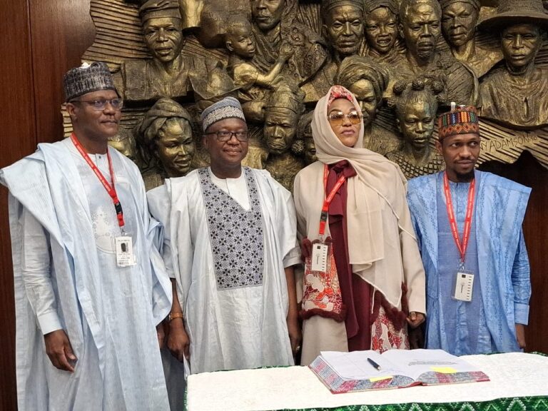 Tinubu swears in two RMAFC commissioners, chairs FEC meeting