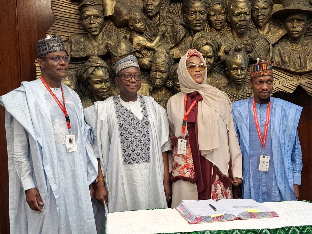 Tinubu swears in two RMAFC commissioners, chairs FEC meeting
