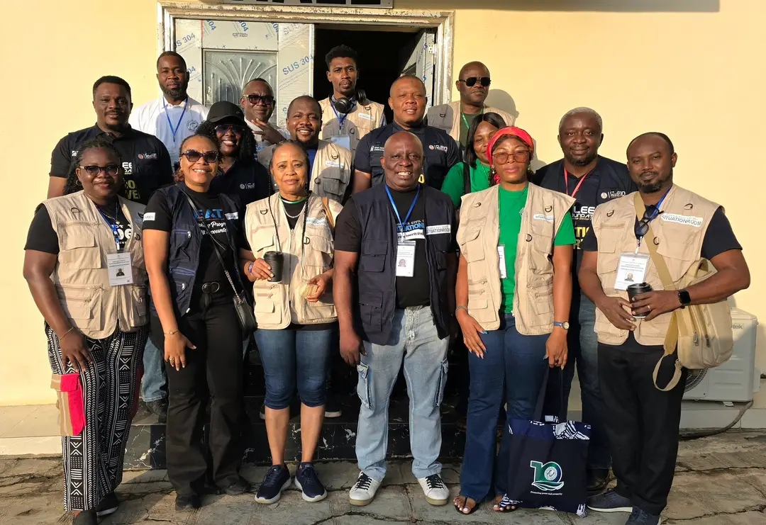 CLEEN Foundation election observers in Ekiti