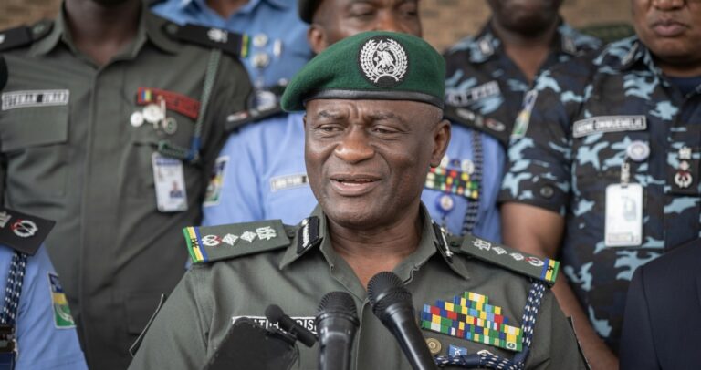 Inspector-General of Police (IGP) Tunji Disu