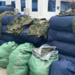 Lagos police intercept 47 sacks of military camouflage, arrest four suspects