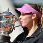 Mirra Andreeva is the first teenager to win the Roland Garros women’s singles title since Iga Swiatek in 2020