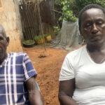 Mr and Mrs Emmanuel Ojugele after the death of their son, Daniel, in Owerri.