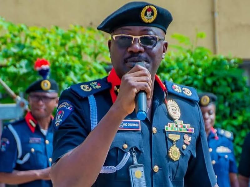 NSCDC FCT Commandant Olusola Odumosu