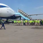 Nigerian arrivals from South Africa
