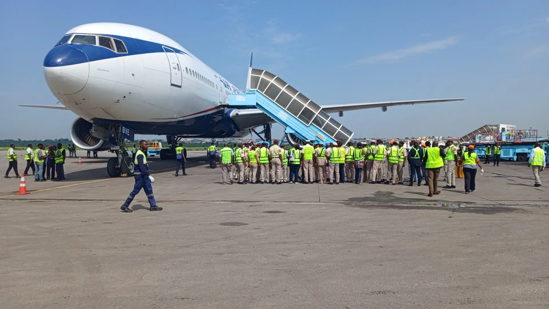 Nigerian arrivals from South Africa