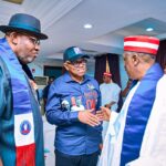 Peter Obi, Kwankwaso, Dickson storm Nasarawa for NDC campaign finale