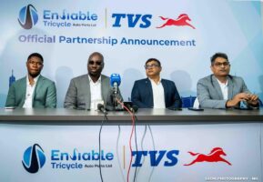 TVS Motors partners Enviable Tricycle Auto Parts to expand presence in Nigeria