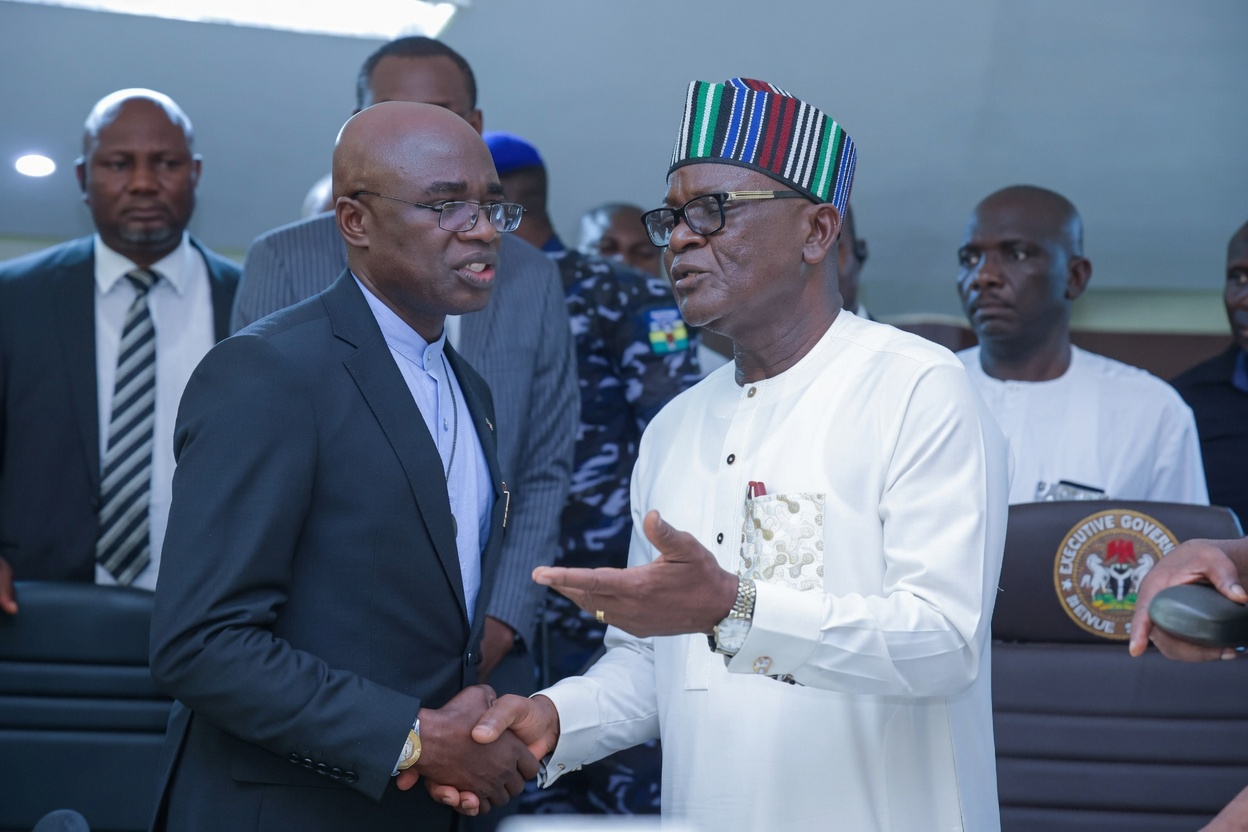 Ortom fires back at Alia over financial allegations