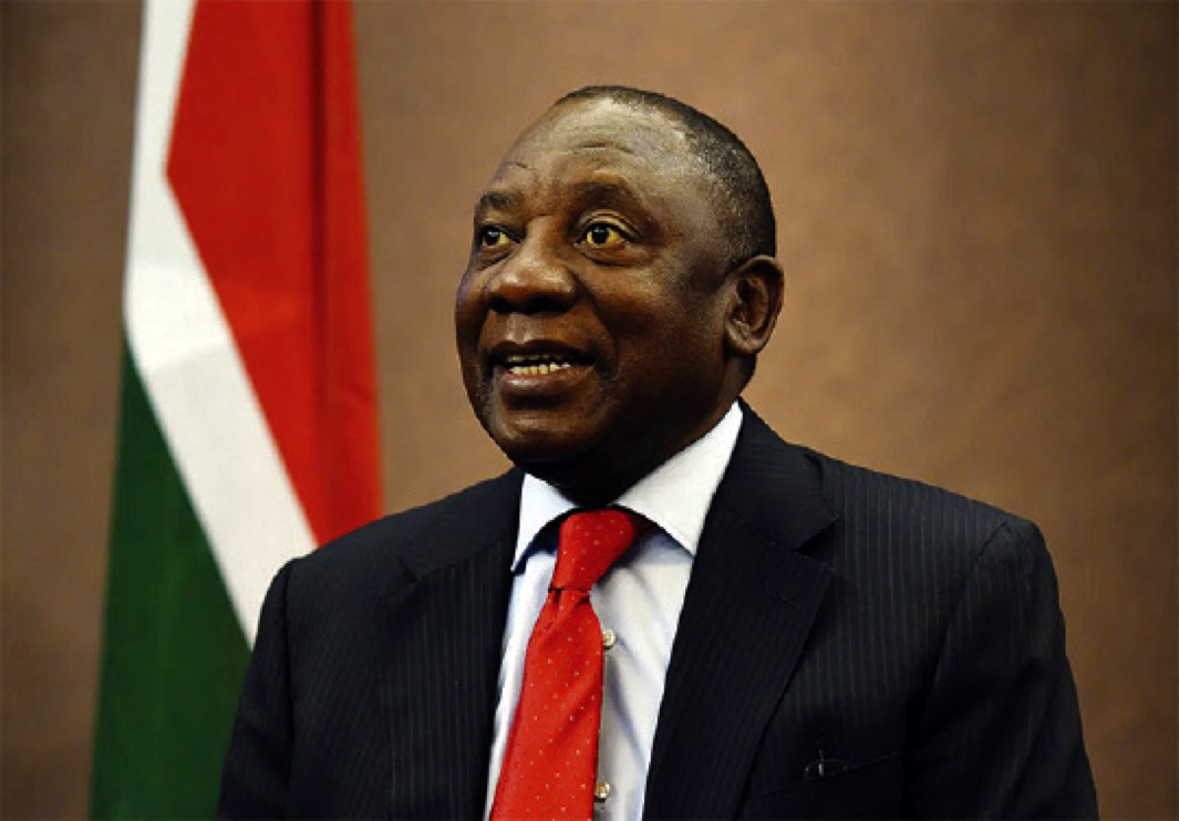 President Cyril Ramaphosa of South Africa